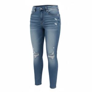 Vigoss Blue Distressed Women's Jeans